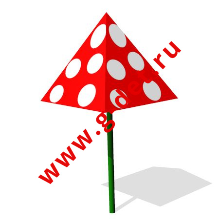 Грибок для песочницы «Мухомор» Грибок для песочницы «Мухомор»