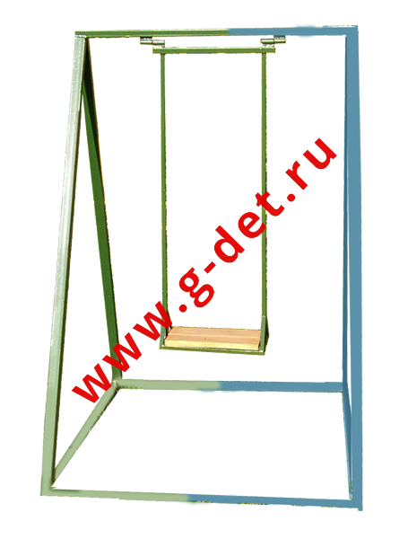 Детальная картинка детские качели к-04 компания "Город детства" Детские качели К-04 в деталях от компании "Город детства"